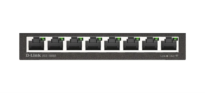 8-портовый гигабитный коммутатор DGS-1005D