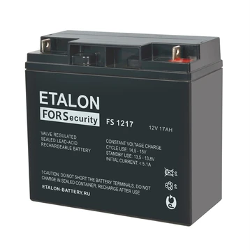 Аккумуляторная батарея 17 Ампер 12 Вольт ETALON FS 1217