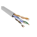 Кабель для подключения IP камер в помещении (по метражу) U/UTP-CAT5e 4 ПАРЫ СЕРЫЙ