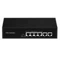 6-портовый POE коммутатор (4 порта POE + 2 порта UpLink) POE-412