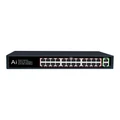 26-портовый РOЕ коммутатор (24 портов POE + 2 порта UpLink + 1 порт SFP) POE-2412