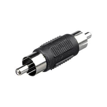 Переходник c RCA (папа) на RCA (папа) для удлинения готового кабеля под микрофон RCA(M)-RCA(M)