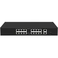 18-портовый РOЕ коммутатор (16 портов POE + 2 порта UpLink + 1 порт SFP) InControl POE-1612