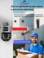 4G поворотная IP-камера 2Мп+2Мп, 20X-зум, ночь 250м, звук, MicroSD IZIVIEW-R26RU 4G ZM