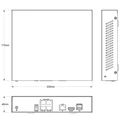 9-канальный IP-видеорегистратор PoE*4 InControl NVR-9V6