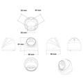 IP-камера 5 Мп, ИК+LED подсветка 40м, микрофон, POE InControl 500SL20FC