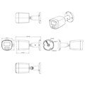 IP-камера 8 Мп SONY, ИК+LED подсветка 40м, микрофон, POE InControl 800SBA20MPOE
