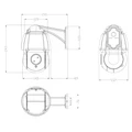 IP-камера 5 Мегапикселей SONY STARVIS c 22-X зумом, ИК-подсветка 180м, POE «SVN-PT5HS500POE» SVN-PT5HS500POE
